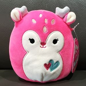 squishmallow pink deer